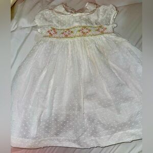 White Toddler Dress